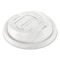 Dart Optima Reclosable Lid, 12-24oz Foam Cups, White, PK100 PK 16RCL - alternate 3